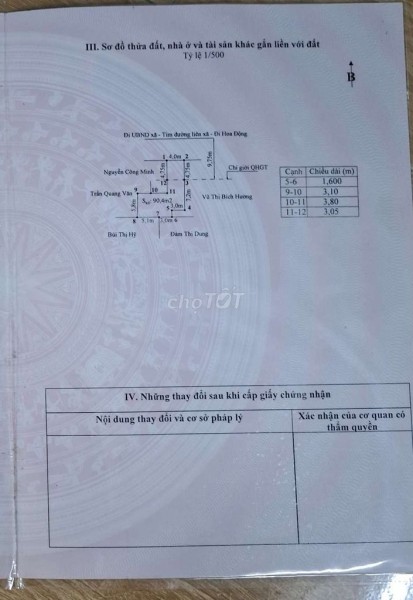 Cần bán nhà đất mặt đường Lâm Động