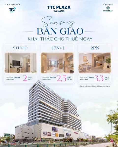 Căn hộ TTC Plaza Đà Nẵng ngay AEON MALL