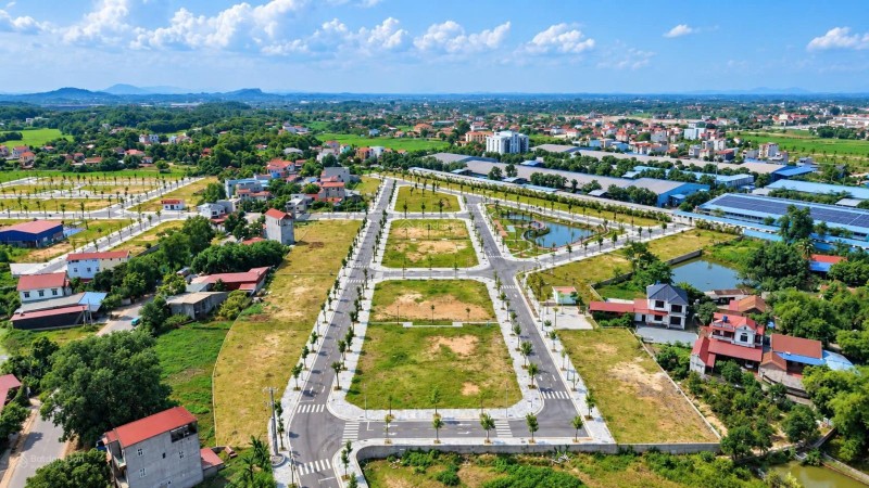 Chỉ từ 1,5 tỷ sở hữu ngay lô đất vip dự án KĐT đầy đủ tiện ích tại KCN Phú Bình, Thái Nguyên