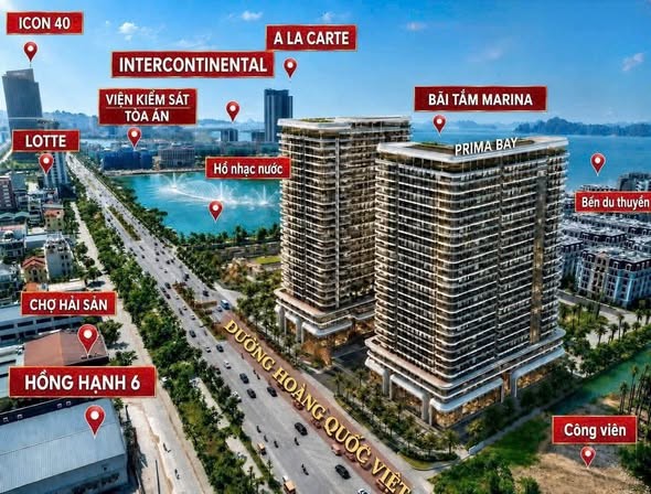 🌊 CƠ HỘI SỞ HỮU CĂN HỘ BIỂN TẠI TRUNG TÂM HẠ LONG - PRIMA BAY