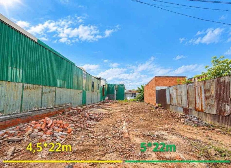 💥Đất TC Full 4,5*22m và 5*22m,hẻm 184 Đồng Khởi hẻm Thông