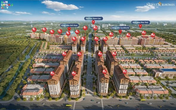 🔥 1,7 TỶ – CĂN HỘ 3PN 70M2 TẠI SUN URBAN CITY