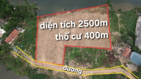 ⛔️Bán nhanh Siêu phẩm nghỉ dưỡng hàng VÍP đất vườn view Hồ sông sỏi cực đẹp! Đất như hình ạ .Gần với đường quy hoạch kết nối vùng - Ảnh 3