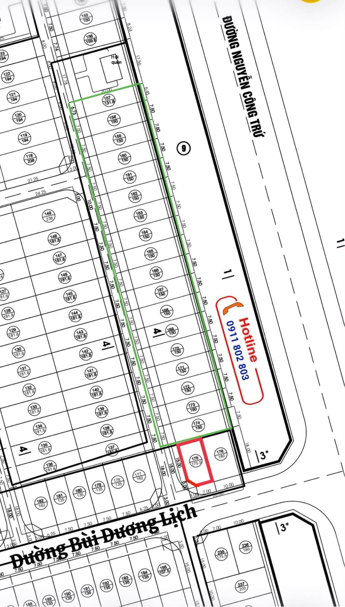 BÁN ĐẤT KINH DOANH 2MT QH ĐÔNG HUY TỰ, MẶT ĐƯỜNG BÙI DƯƠNG LỊCH - Ảnh 1