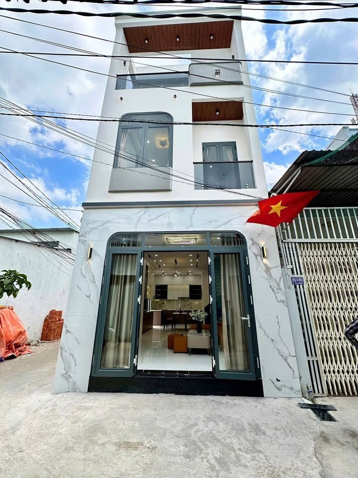 🏡 CG – NHÀ MỚI 1 TRỆT 2 LẦU GÓC 2 MẶT TIỀN GẦN HỒ BÚN XÁNG - Ảnh 1