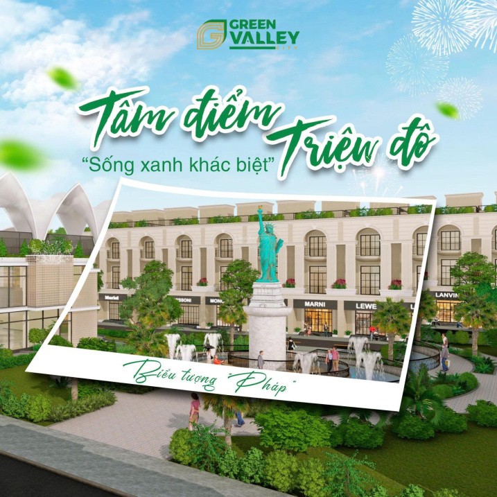 Bán nhà phố thương mại Green Valley City Tân Uyên, khu đô thị compound xanh, sổ hồng riêng - Ảnh 2