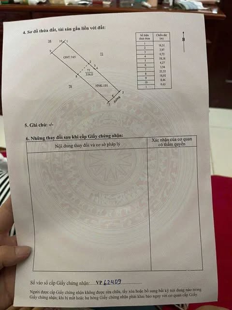 CHÍNH CHỦ CHUYỂN NHƯỢNG LÔ ĐẤT THỊ TRẤN BÌNH MỸ, BÌNH LỤC, HÀ NAM - Ảnh 3