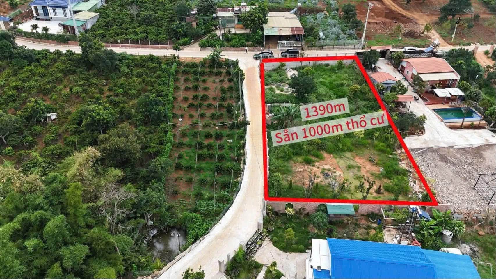 📣📣📣 GIẢM GIÁ BÁN GẤP ĐẤT RỘNG  2 MẶT TIỀN TẠI P. CAM LY, ĐÀ LẠT  1390M2 GIÁ 9 TỶ ->  7.6 TỶ - Ảnh 1
