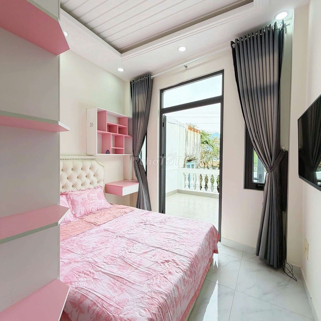 NHÀ GÒ VẤP 1 TRỆT 2 LẦU ĐÚC BTCT SỔ HỒNG RIÊNG HẺM 3M KHU DÂN TRÍ CAO - Ảnh 9