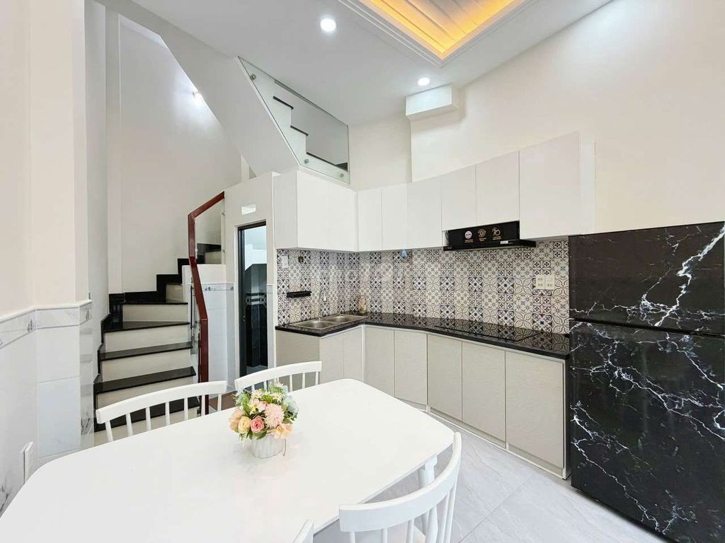 NHÀ GÒ VẤP 1 TRỆT 2 LẦU ĐÚC BTCT SỔ HỒNG RIÊNG HẺM 3M KHU DÂN TRÍ CAO - Ảnh 10