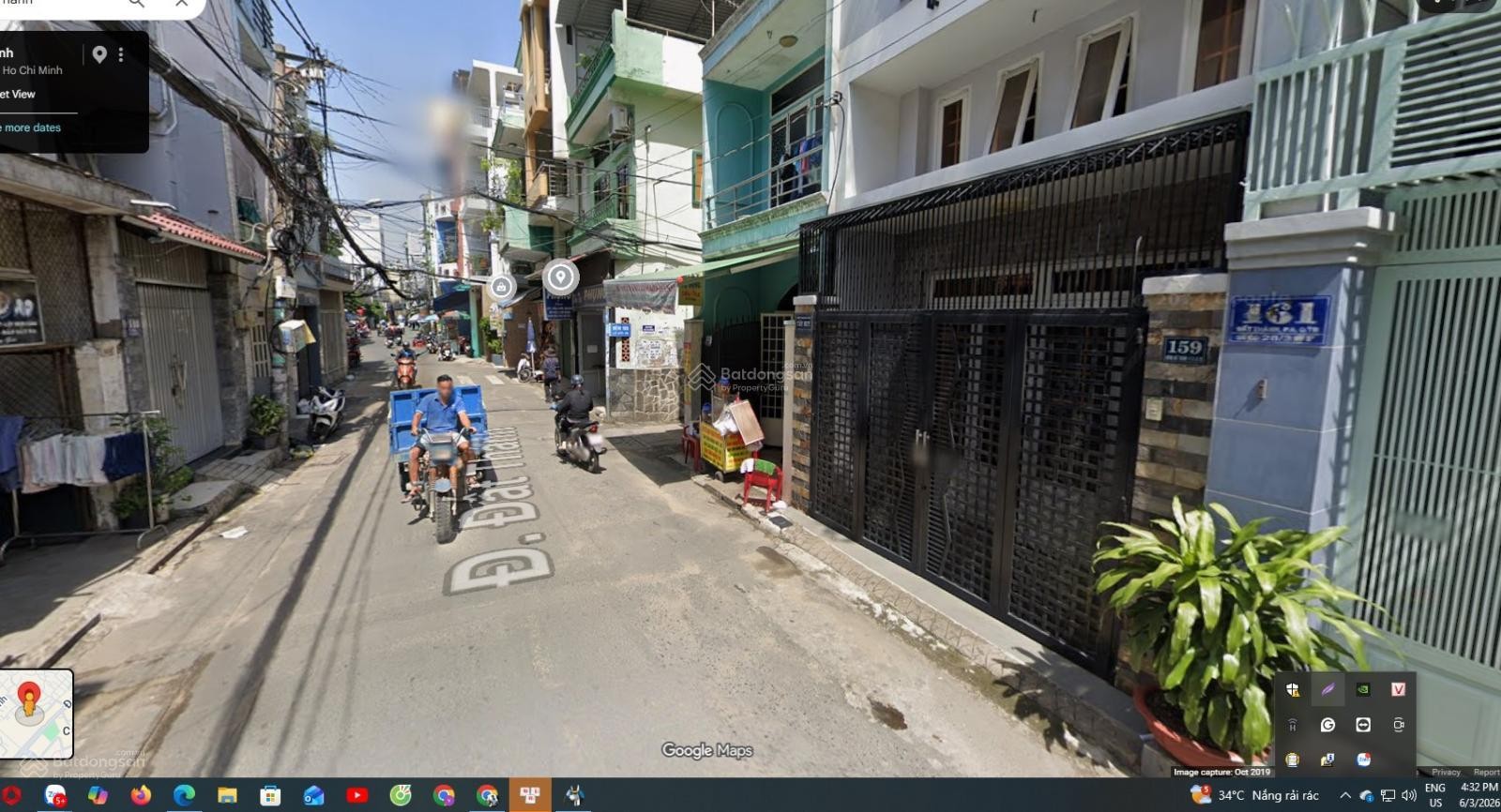 Bán nhà mặt phố tại 161 Đất Thánh, Tân Bình, 9 tỷ, 42 m2