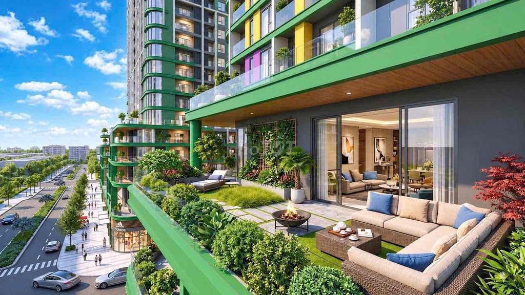 1,9 TỶ CĂN STUDIO SÂN VƯỜN 43,4M2, THOÁNG MÁT| FOURS TOWER ĐÀ NẴNG