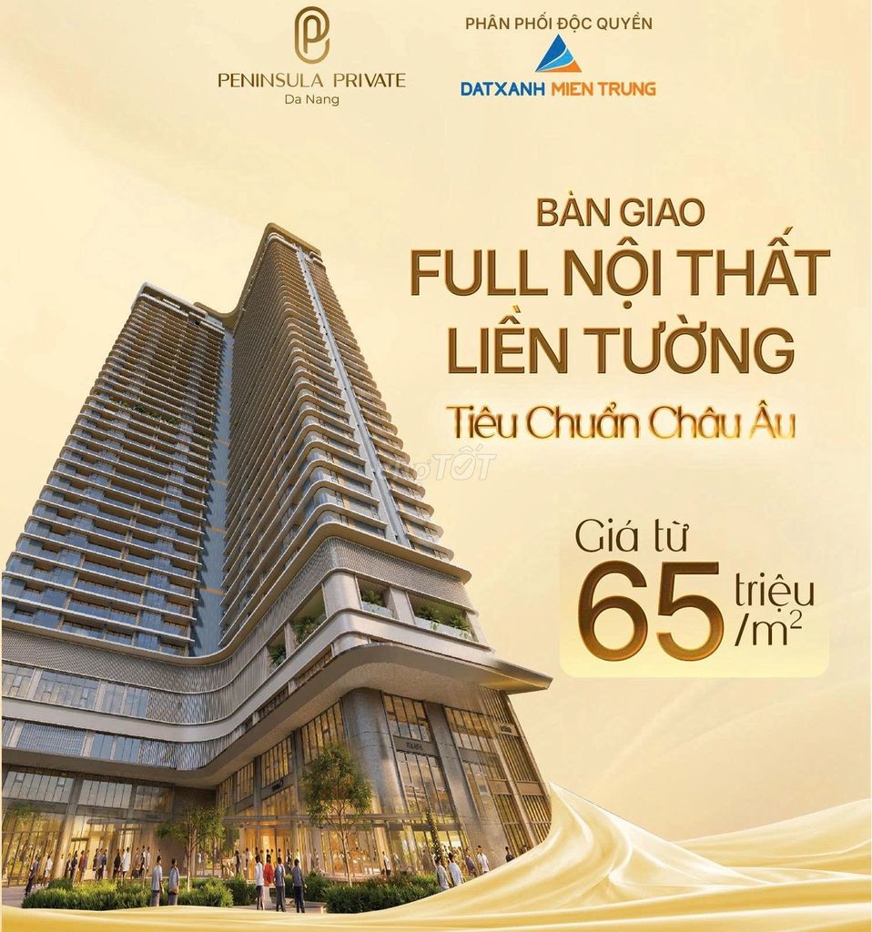 CĂN HỘ CAO CẤP PENINSULA PRIVATE – FULL NT, VIEW DOWNTOWN ĐÀ NẴNG - Ảnh 2