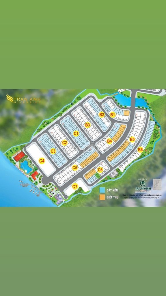 LÔ ĐẤT ĐẸP – GIÁ TỐT HIẾM CÓ TẠI TRẦN ANH RIVERSIDE (BẾN LỨC) - Ảnh 2