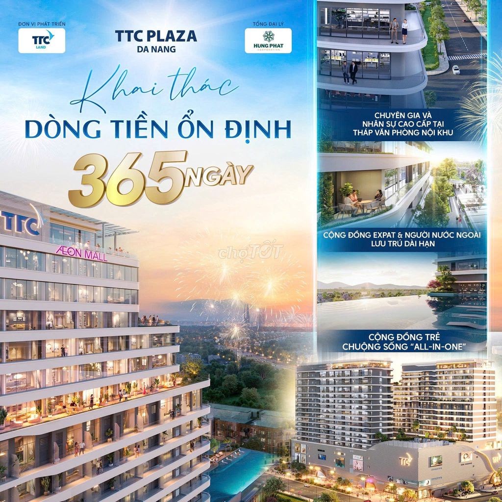 CHỈ 2TY5 SỞ HỮU CĂN HỘ NGAY TRUNG TÂM THƯƠNG MẠI AEON MALL ĐÀ NẴNG!
