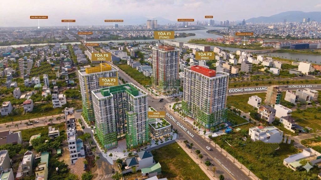 Căn hộ 2 PN sân vườn FourS Tower Đà Nẵng, giá bán 3,9 tỉ. Có NH hỗ trợ