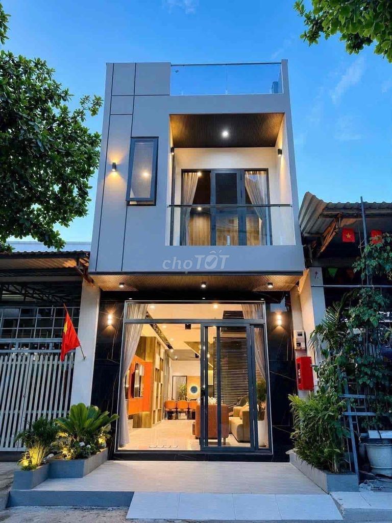 Nhà Đẹp 2 Tầng Mặt Tiền Đường 5m5 Nhánh Hà Huy Tập 92M - Ảnh 8