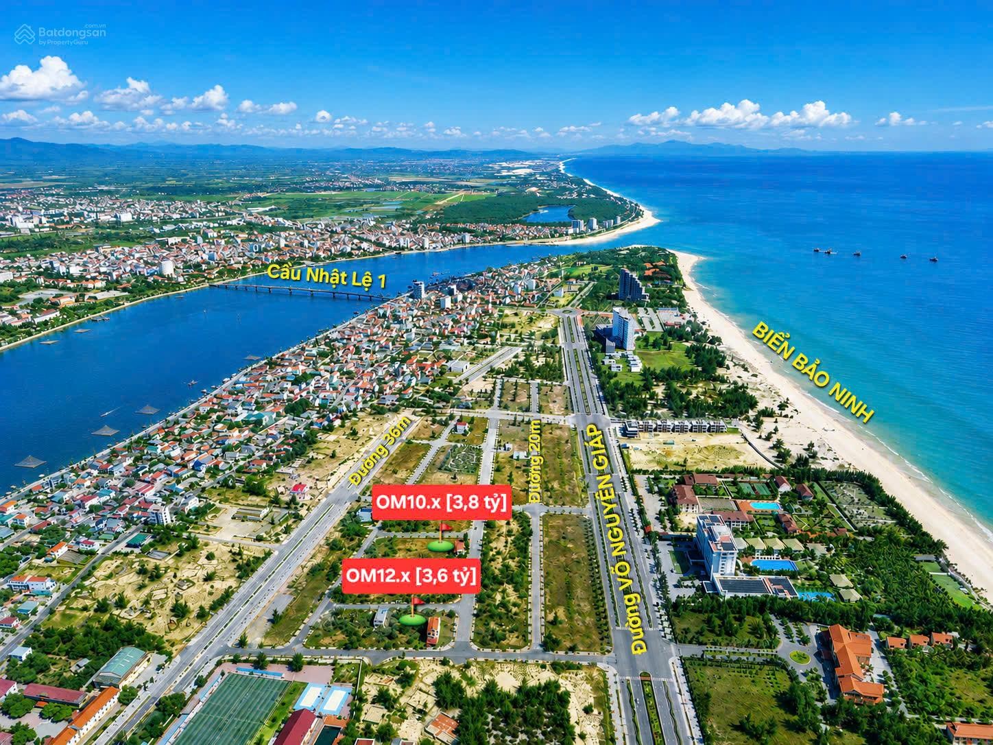 Chính chủ gửi bán lô đất OM10.0x KĐT Sa Động, Bảo Ninh, Đồng Hới, Quảng Bình, (172m2, 3,55 tỷ) - Ảnh 4