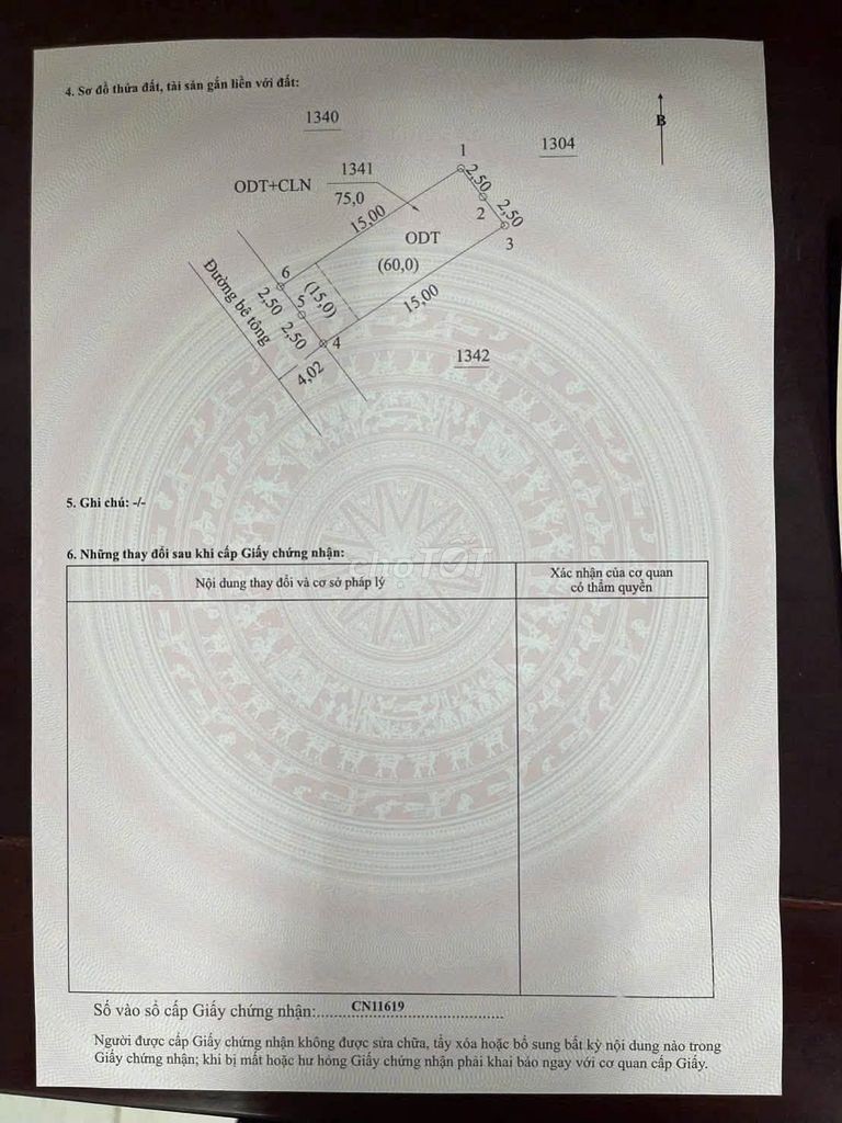 Bán đất 75m2 Định Hoà, có 60m2 thổ cư, giá 1.65 tỷ - Ảnh 3