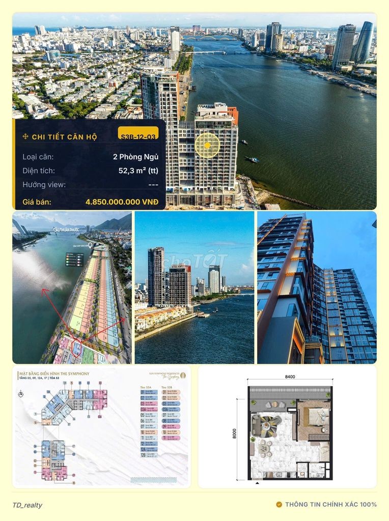 BÁN GẤP căn 1Pn+ View sông tòa S3 Symphony | bằng giá mua 2 năm trước - Ảnh 7