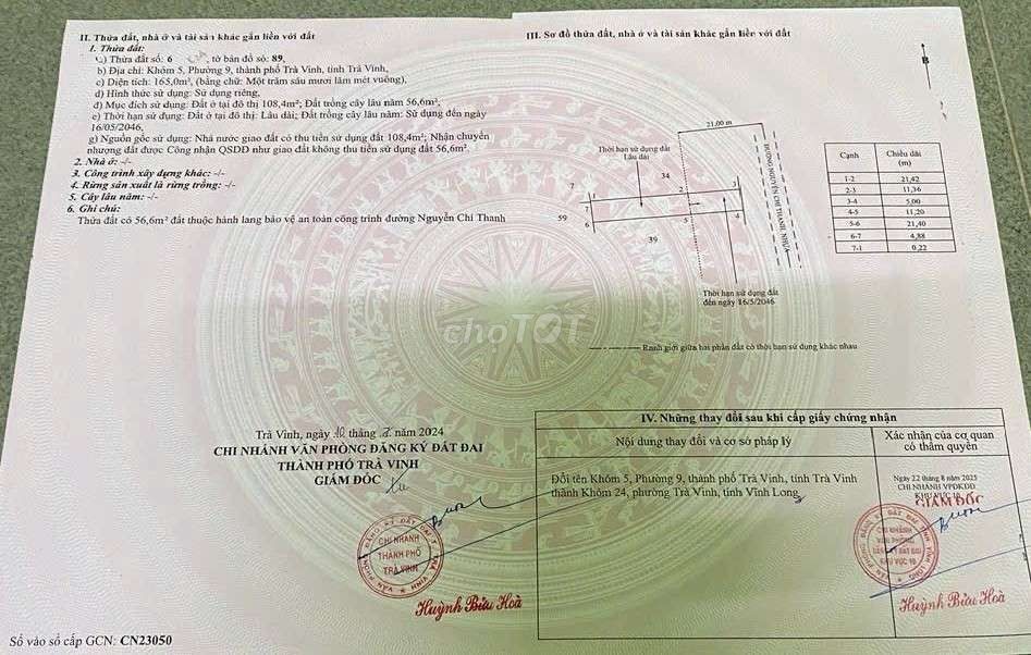 165m Nền ngang Bến Xe Trà Vinh - Ảnh 2
