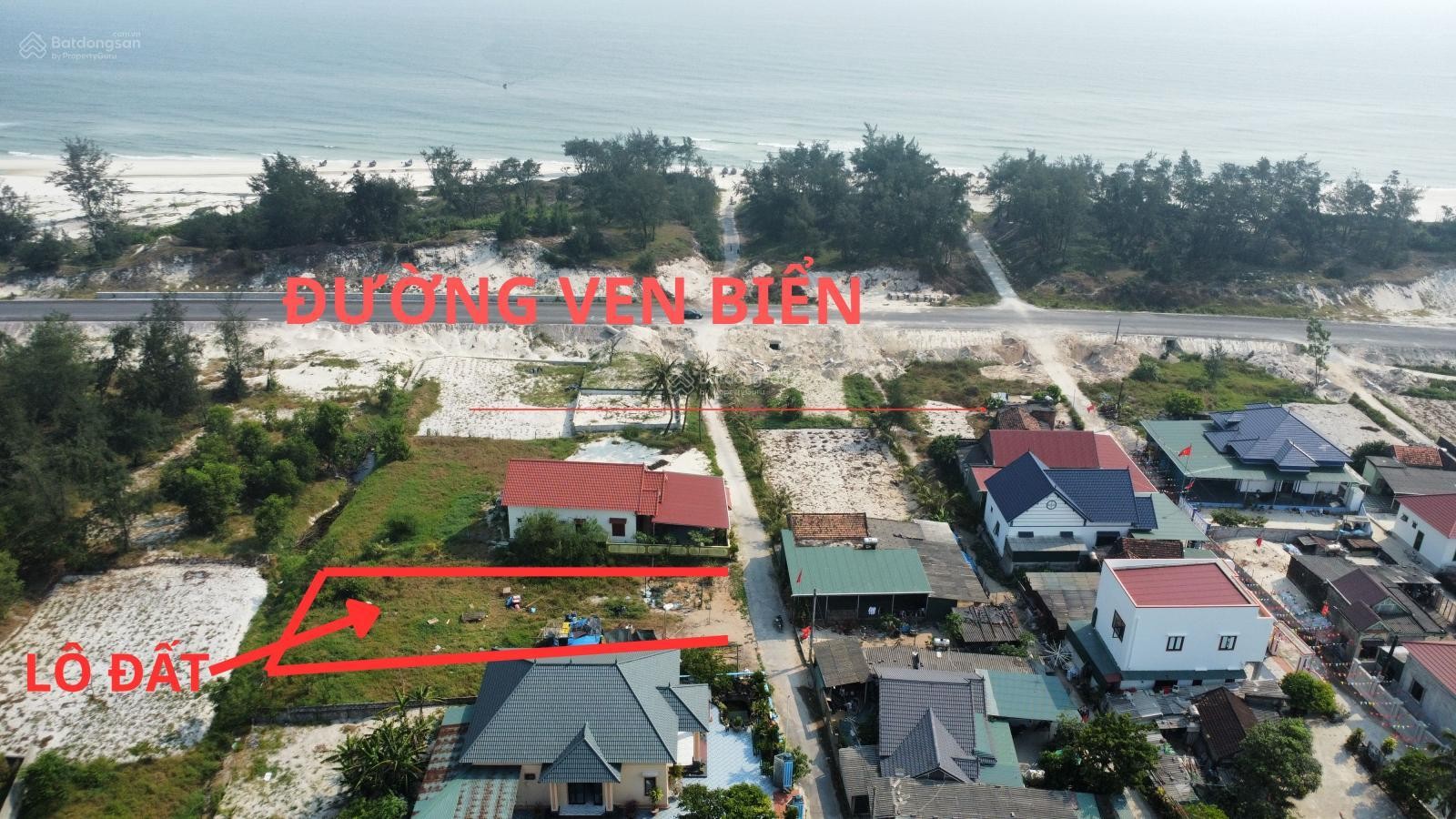 Đất nền ven biển trung tâm xã Cam Hồng - Ảnh 1