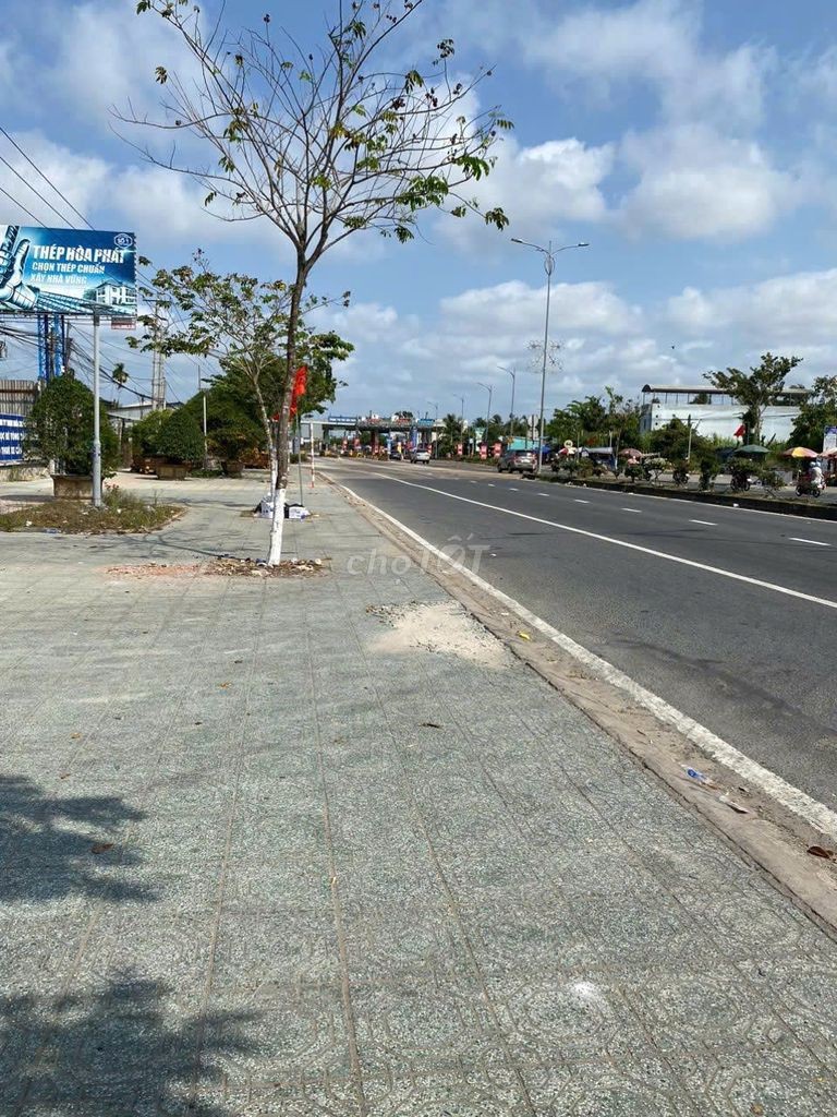 BÁN NHANH ĐẤT MẶT TIỀN QL 60 MỚI TP BẾN TRE
