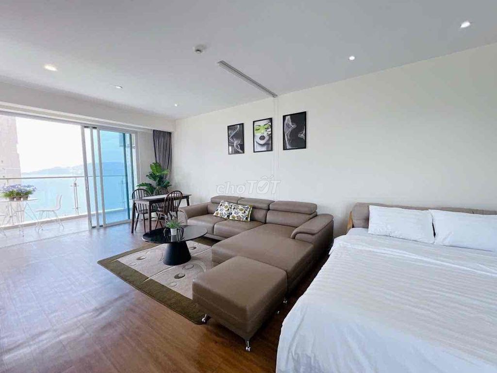 Cho thuê căn góc view biển - căn STUDIO toà ARIYANA (TUI BLUE) - Ảnh 10