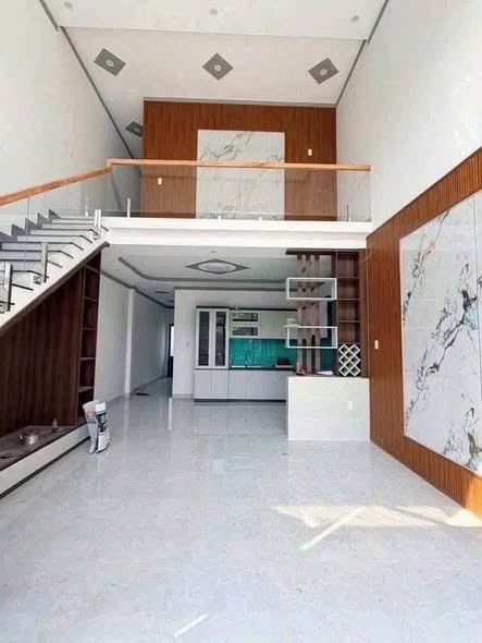 ❌⛔️Chỉ 1tỷ4 . Bán nhà mới xây gác lửng đang hoàn thiện tại Giang Điền Trảng Bom . - Ảnh 1