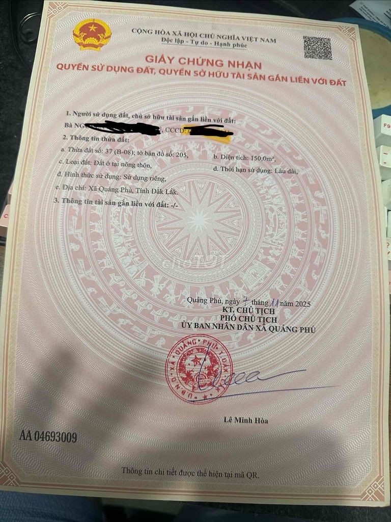 bán đất khu đấu giá eapok, khu B, đường thông Đạt Lý - Ảnh 1