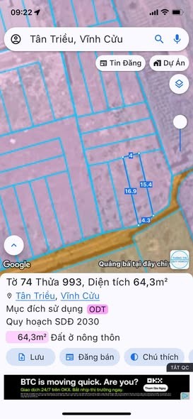⚡️SỐC: CHỈ 854 TRIỆU CHỐT NGAY ĐẤT SỔ SẴN VEN SÔNG🔥 - Ảnh 1