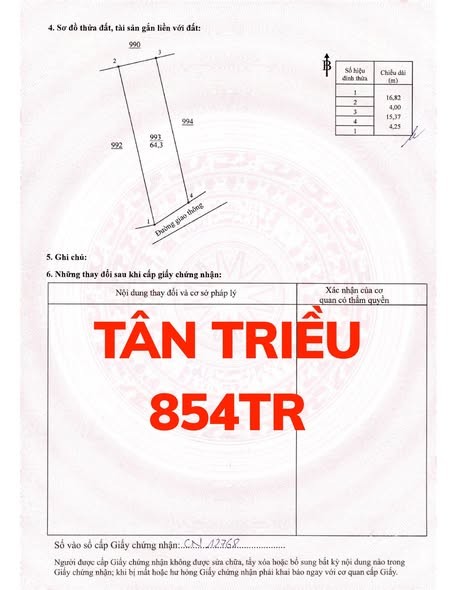 ⚡️SỐC: CHỈ 854 TRIỆU CHỐT NGAY ĐẤT SỔ SẴN VEN SÔNG🔥 - Ảnh 4