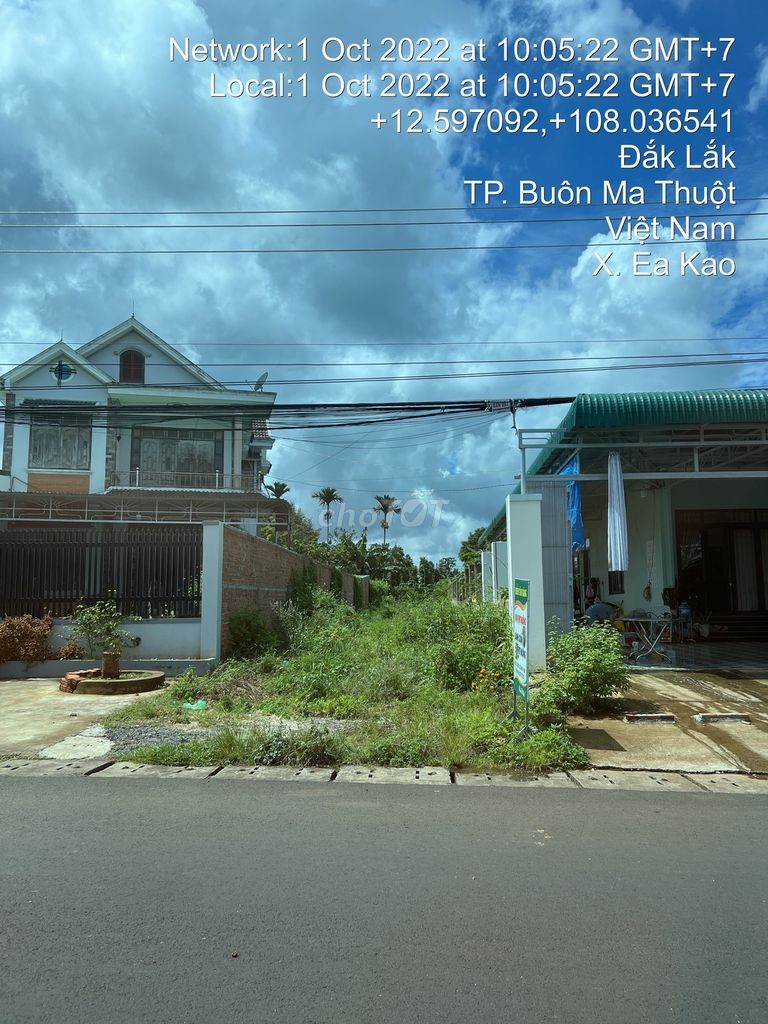 Bán đất mặt tiền y wang, cạnh UBND Phường Ea kao - Ảnh 1