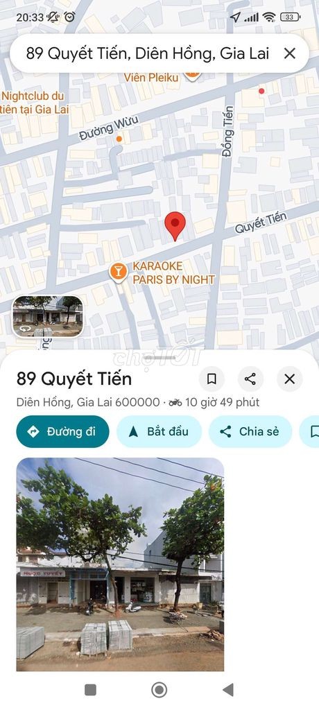 Bán nhà ở địa chỉ 89, Quyết Tiến, Phường Diên Hồng, Thành phố Pleiku, Gia Lai - Ảnh 1