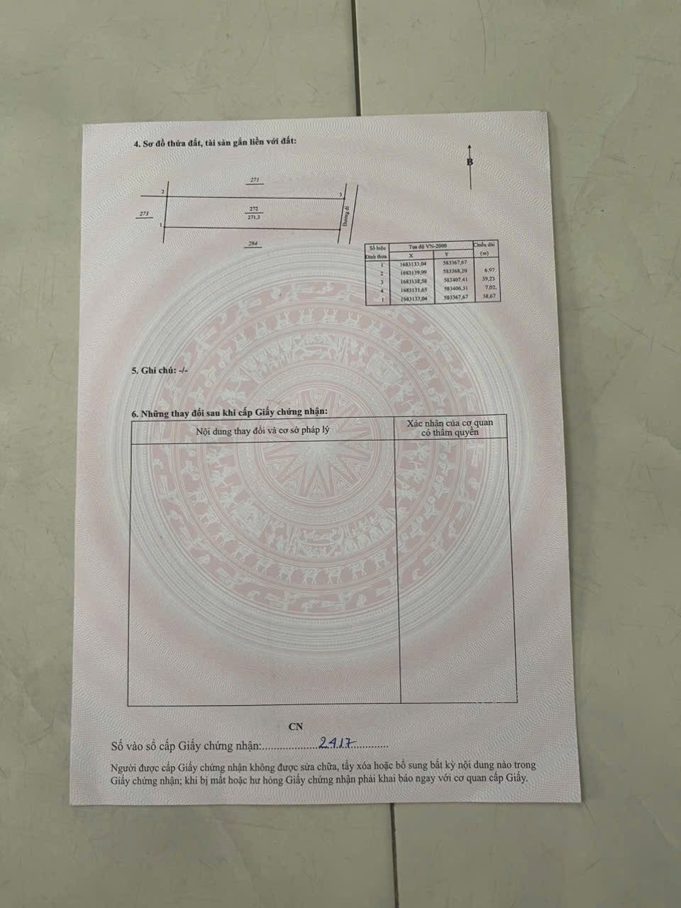 Bán đất gần khu công nghiệp Vissip - Ảnh 1