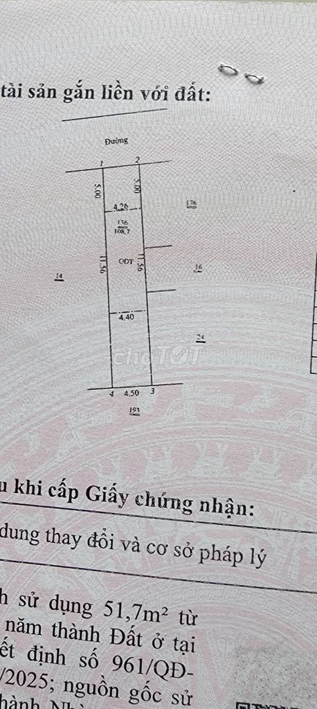 BÁN ĐẤT MẶT TIỀN ĐƯỜNG LÝ CHÍNH THẮNG – PLEIKU