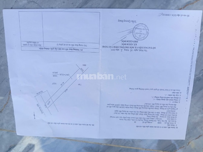 Nhà đường nhựa gần KCN Phước Đông. 1,4 tỷ TL - Ảnh 1