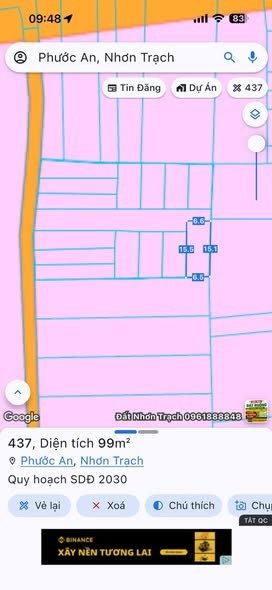 📢 CẦN B.ÁN ĐẤT THỔ CƯ 100% – ẤP BÀ TRƯỜNG, XÃ PHƯỚC AN (XÃ PHƯỚC AN CŨ), NHƠN TRẠCH, ĐỒNG NAI - Ảnh 2