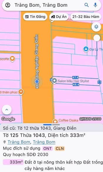 📍Bán Mặt tiền trục chính Bình Minh – Giang Điền - Ảnh 1