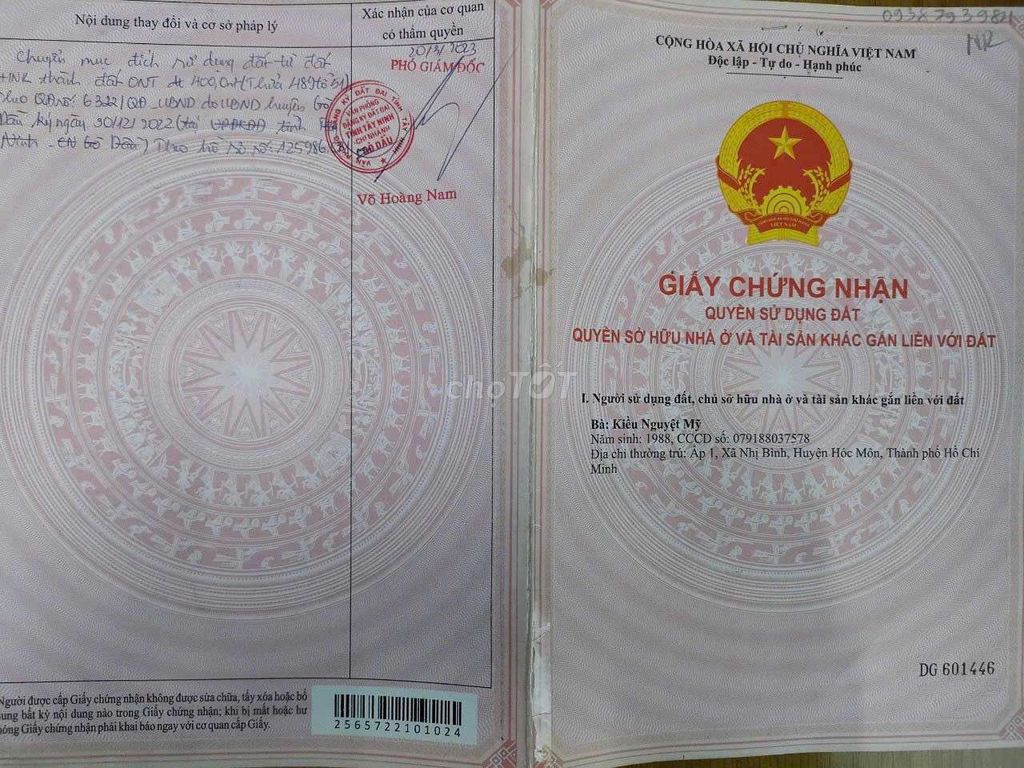 Bán Đất SHR,chính chủ, 725m,TC470m, sát UBND xã Thạnh Đức,Tây Ninh