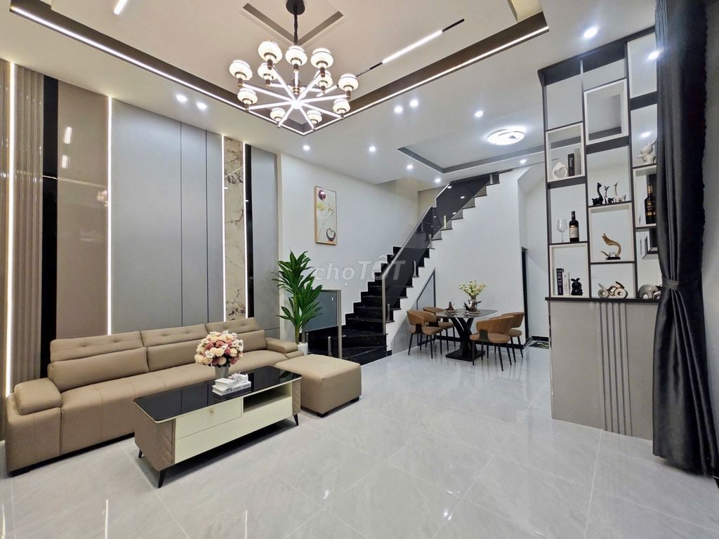 (GIÁ TỐT) NHÀ MỚI 100%, HOÀN CÔNG, FULL NỘI THẤT. GIÁ CHỈ 2,750 TỶ - Ảnh 4