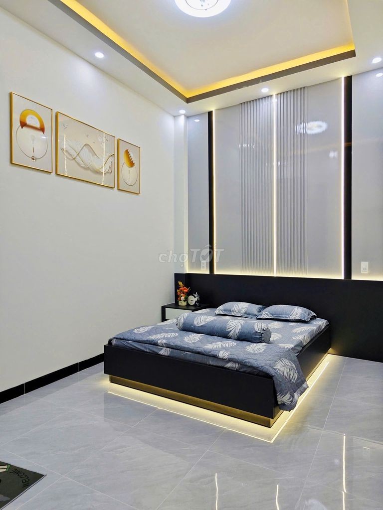 (GIÁ TỐT) NHÀ MỚI 100%, HOÀN CÔNG, FULL NỘI THẤT. GIÁ CHỈ 2,750 TỶ - Ảnh 8