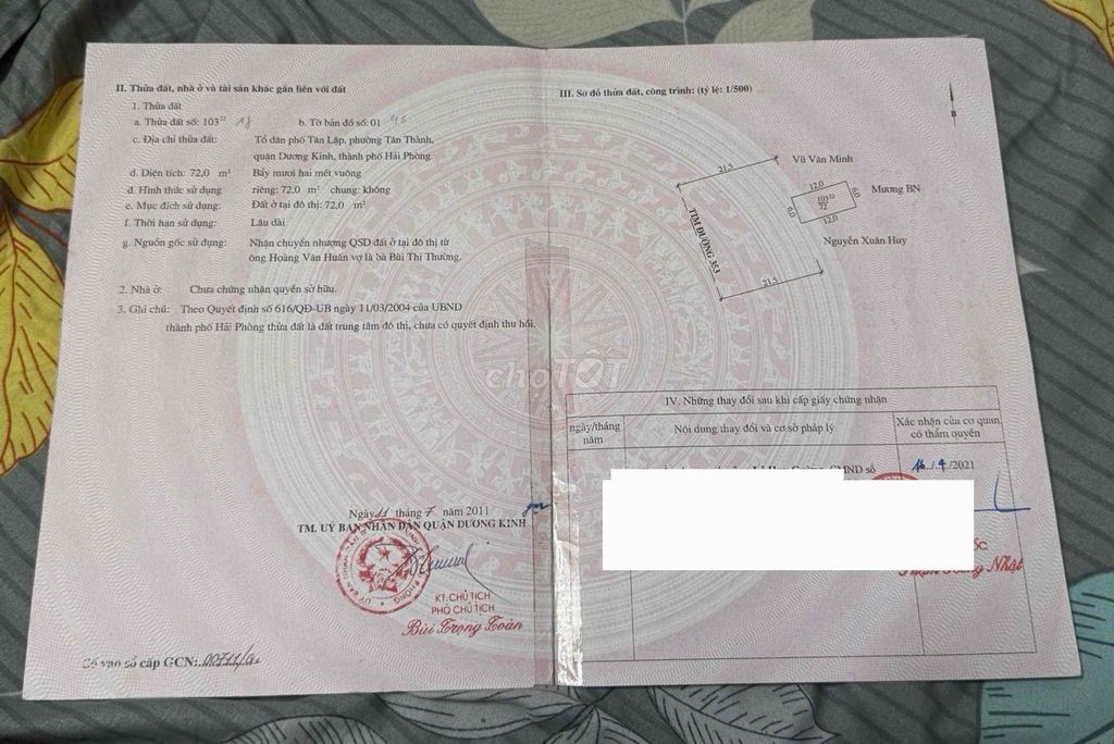 Bán Đất nhà 3 tầng - Ảnh 2