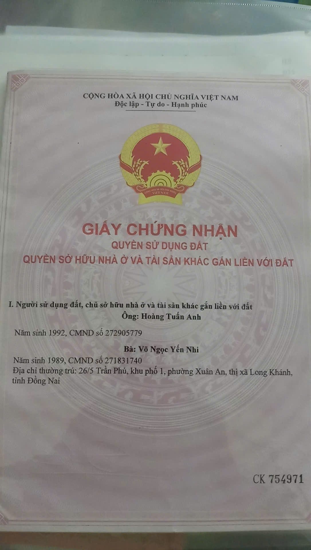 CẦN TIỀN - BÁN GẤP. GIÁ CẢ THƯƠNG LƯỢNG Bán đất 3125.7m², quy hoạch 1993m² thổ cư ngang 50m giá 4,5 tỷ tại Đường Lê Hồng Phong Phường Long Khánh