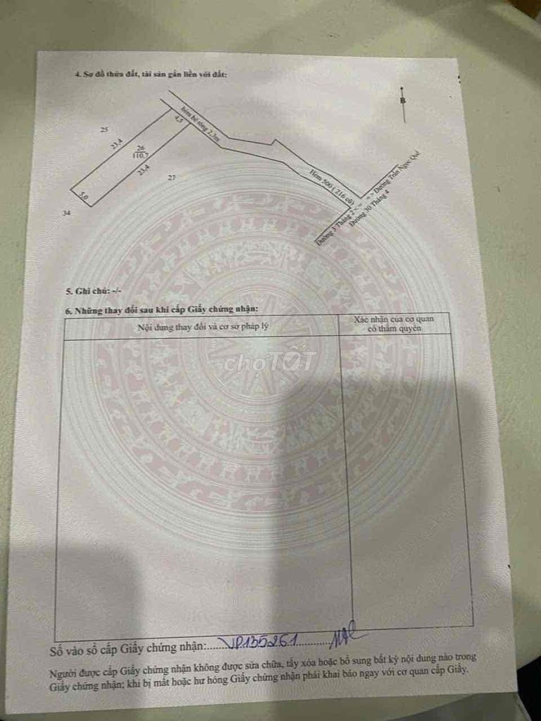 BÁN NHÀ TRỆT - HẺM 500 ĐƯỜNG 30/4 (CÁCH ĐẦU HẺM 200M) - GIÁ: 2.7 TỶ - Ảnh 1