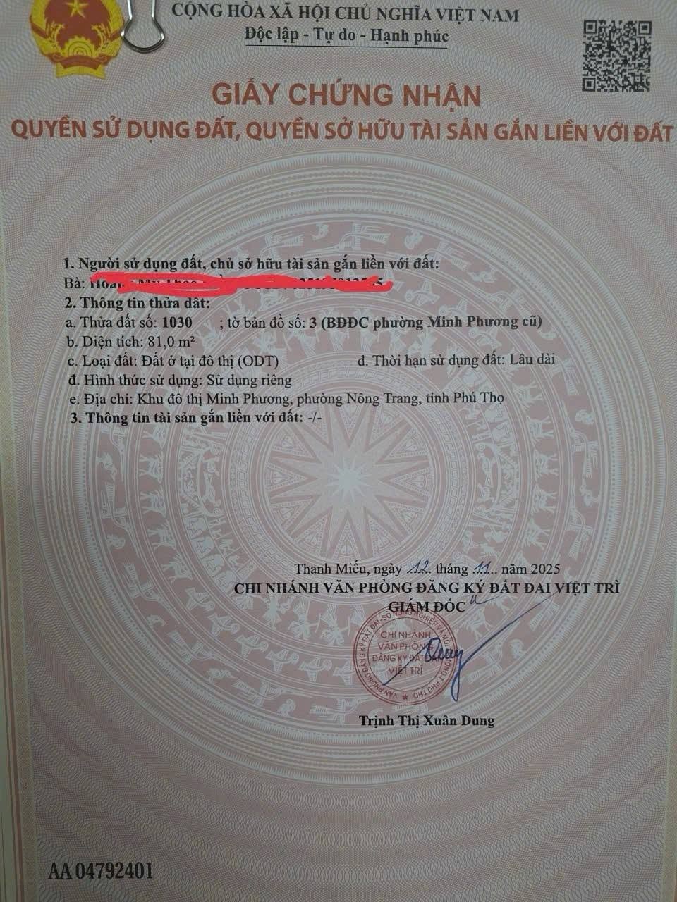 BÁN ĐẤT KĐT MINH PHƯƠNG – VỊ TRÍ ĐẸP, ĐƯỜNG RỘNG, KINH DOANH TỐT - Ảnh 3