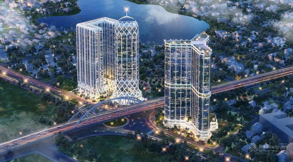 Bán gấp căn hộ chung cư 2PN, 2WC tại Golden Crown Hải Phòng, 3.95 tỷ