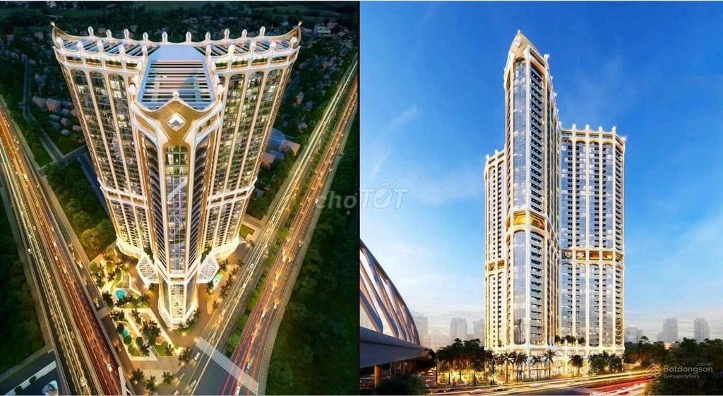 Bán gấp căn hộ chung cư 2PN, 2WC tại Golden Crown Hải Phòng, 3.95 tỷ