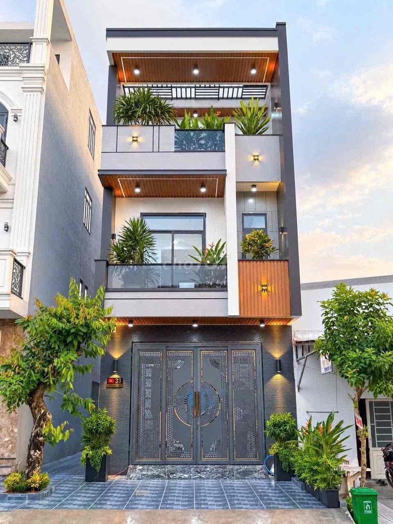 Nhà 2 Lầu có Hẻm hông mới 100% Full nội thất khúc ngoài kdc Hồng Loan - Ảnh 3
