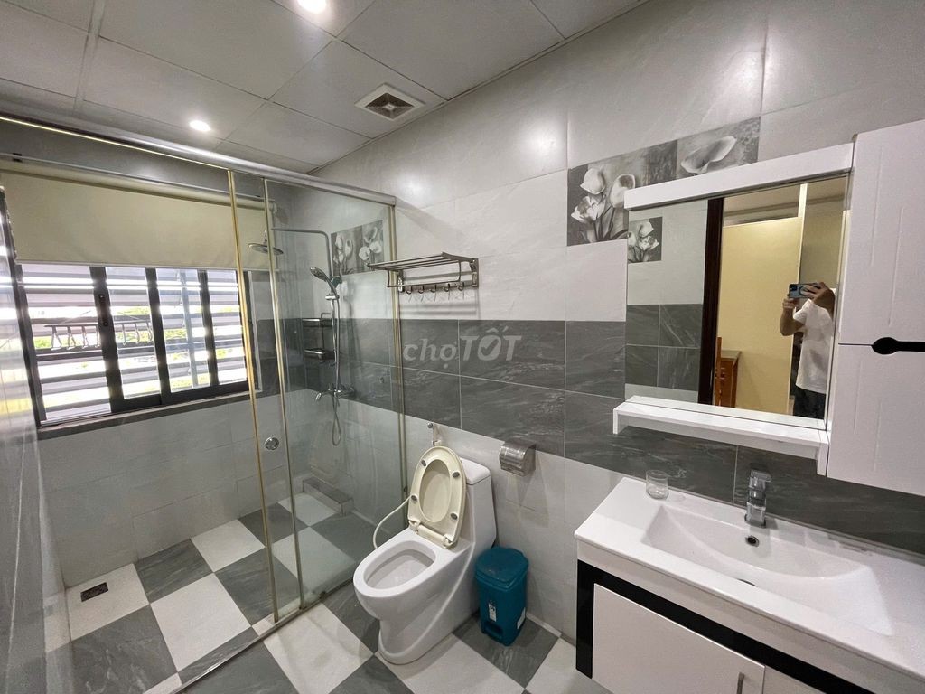 Cho thuê căn hộ 1 ngủ rộng (40m2) Waterfront City. - Ảnh 8